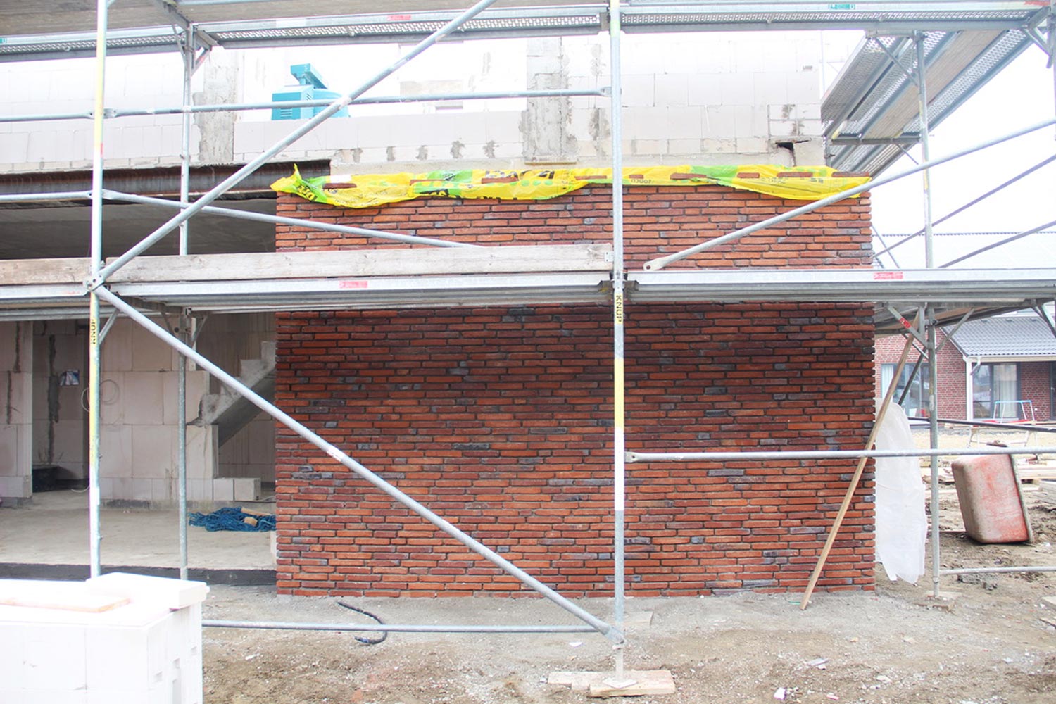 Verklinkerung beginnt