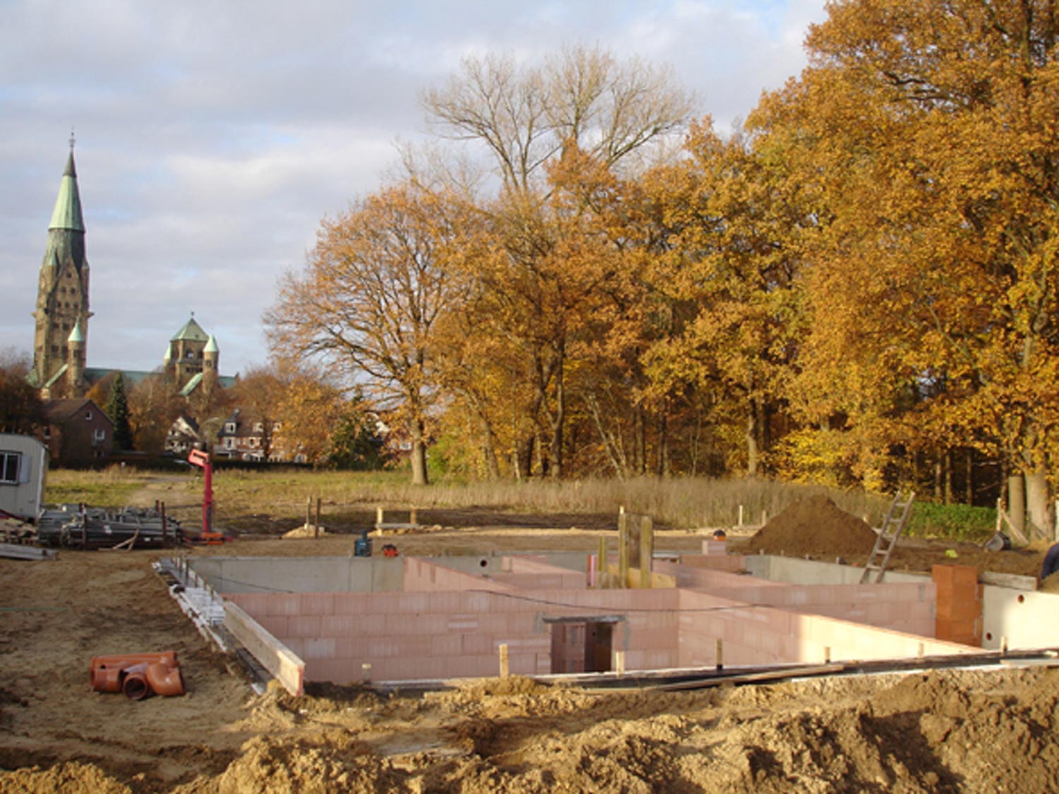 Bald ist der Keller fertig!