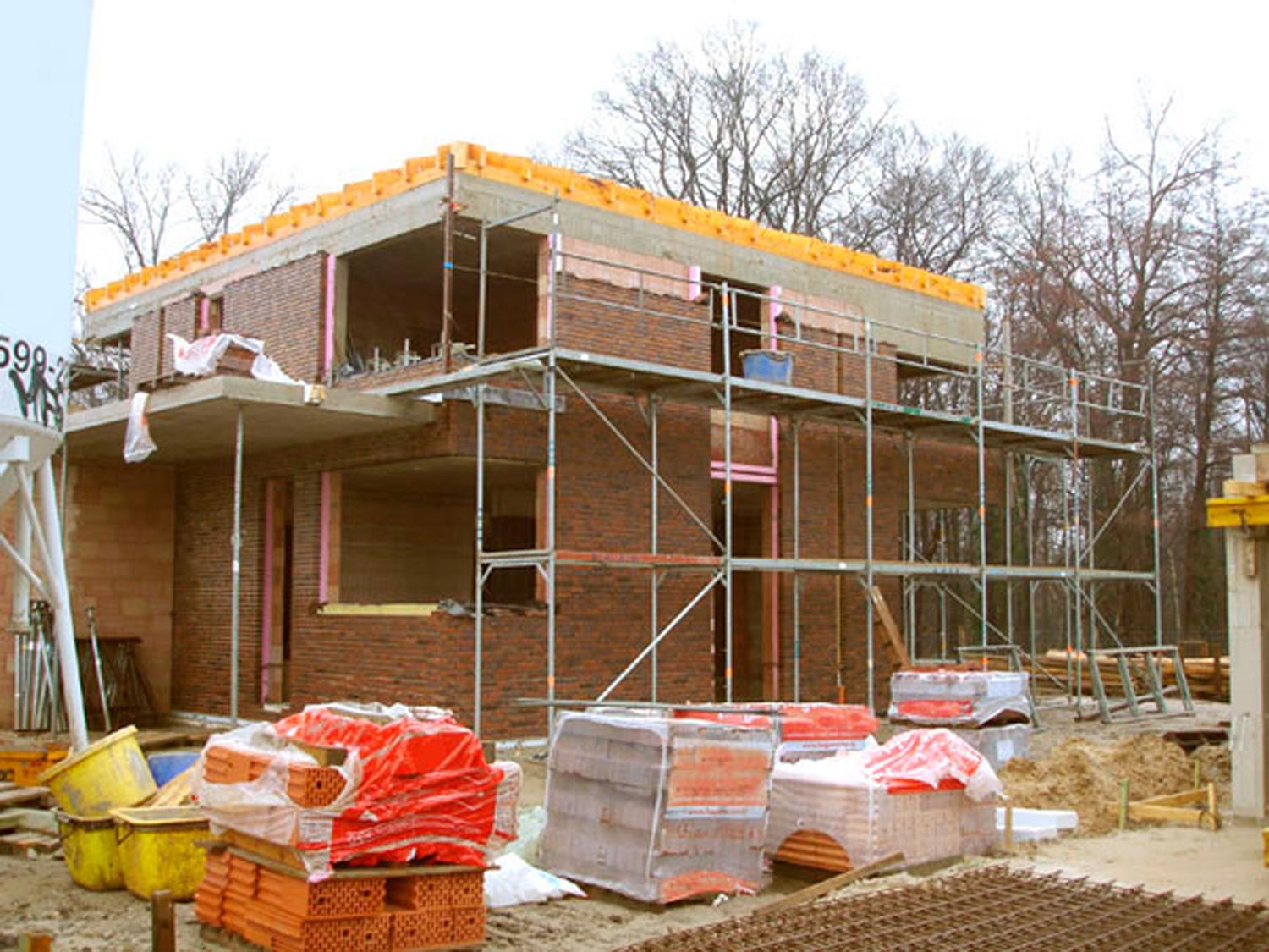 Das Dach ist gerichtet